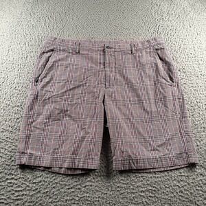 Etro Shorts Mens 52(36 US) Plaid Multicolor Casual Shorts Lightweight Resort